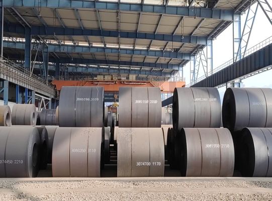 Q235 Hot Rolled Carbon Steel Coils Pickled And Oil 3-25mm