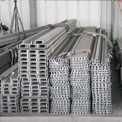 Hot Rolled C Shape Stainless Steel Profiles Grade 316 4&quot; X 2&quot; X 0.25&quot;